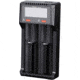 Fenix Micro USB Li-ion/Ni-Cd/Ni-MH Smart Charger, Dual Channel, 2000 mA max Charge Current, Black, ARE-D2