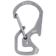 Fenix Multi-Purpose Snap Hook, Flat Screwdriver, Bottle Opener, Key Ring, Hanging Hook, Silver, ALB-20