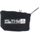 Filthy Anglers Packable Windbreaker Jacket, Black, Medium, WINDBLK-M