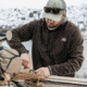 First Lite Rugged Wool Quarter Zip - Mens