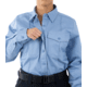 First Tactical Cotton Station Long Sleeve Shirt - Womens, Medium Blue, 2XL, 121009-781-XXL-R
