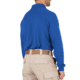 First Tactical Performance Long Sleeve Polo - Mens, Academy Blue, Tall/3XL, 111503-691-3XL-T