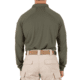 First Tactical Performance Long Sleeve Polo - Mens, OD Green, Tall/2XL, 111503-830-XXL-T
