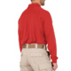 First Tactical Performance Long Sleeve Polo - Mens, Red, Tall/2XL, 111503-400-XXL-T