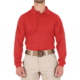 First Tactical Performance Long Sleeve Polo - Mens, Red, Tall/2XL, 111503-400-XXL-T