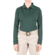 First Tactical Performance Long Sleeve Polo - Womens, Spruce Green, 3XL, 121503-812-3XL
