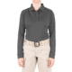 First Tactical Performance Long Sleeve Polo - Womens, Wolf Grey, Extra Large, 121503-036-XL