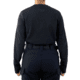 First Tactical Tactix Cotton Long Sleeve T-Shirt w/Chest Pocket - Womens, Midnight Blue, Large, 121510-729-L