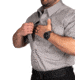 First Tactical V2 Tactical Short Sleeve Shirt - Mens, Regular, Nickel Gray, Extra Large, 112007-083-XL-R