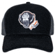 Fish Monkey Hunt Poly Press Hat, Black/Char, One size, HM803-BLCH