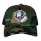 Fish Monkey Hunt Poly Press Hat, Camo/Black, One size, HM803-CAMO