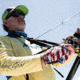 Fish Monkey Stubby Guide Gloves, Americana, 2XL, FM18-AMER-XXL