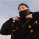 Fish Monkey Yeti Fleece Balaclava, Black, One size, FM42-BL