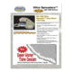 Fitec GS1000 Ultra Spreader Cast Net Clear Mono 1/2" Mesh w/Tape 6' 1Lb Lead Per Foot, 12060