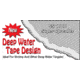 Fitec GS1000 Ultra Spreader Cast Net Clear Mono 1/2" Mesh w/Tape 7' 1Lb Lead Per Foot, 12070