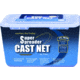 Fitec SS1000 Super Spreader Cast Net Clear Mono 1/4" Mesh, 4' Coated Steel, 11140