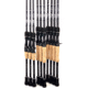 Fitzgerald Fishing All Purpose Series Rods, Medium Heavy Casting, Black, 7ft3in, AP73MH