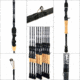 Fitzgerald Fishing All Purpose Series Rods, Medium Heavy Casting, Black, 7ft3in, AP73MH