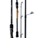 Fitzgerald Fishing Aqua Dream Series Rods, Medium Heavy Spinning, Black, 7ft6in, FRAD76MH