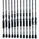 Fitzgerald Fishing Bryan Thrift Finesse Topwater Rods, Black, 6ft3in, FTW63MH