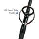 Fitzgerald Fishing Stunner HD Saltwater Series Spinning, XX Heavy Conventional, Black, 5ft8in, ST58XXH