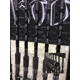 Fitzgerald Fishing Titan HD Series Rods, X Heavy, Black, 7ft8in, THD78XH