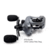 Fitzgerald Fishing VLD10 Reels, 6.5 Gear, Left Hand, Silver, VLD10-651-L