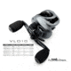 Fitzgerald Fishing VLD10 Reels, 6.5 Gear, Left Hand, Silver, VLD10-651-L