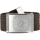 Fjallraven 1960 Logo Belt, Dark Olive, One Size, F86978-633-OneSize
