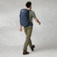 Fjallraven Abisko Hike 35 Backpack, Navy, Small/Medium, F27224-560-One Size