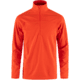 Fjallraven Abisko Lite Fleece Half Zip - Mens, Flame Orange, Extra Large, F87113-214-XL