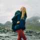 Fjallraven Abisko Midsummer Jacket - Womens, Indigo Blue/Dark Navy, Small, F89826-534-555-S