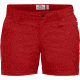 Fjallraven Abisko Stretch Shorts - Women's-Red-EU 42