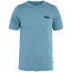 Fjallraven Abisko Wool Logo Short Sleeve - Mens, Dawn Blue, Small, F86977-543-S