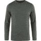 Fjallraven Abisko Wool Long Sleeve - Mens, Basalt, Extra Large, F87194-050-XL