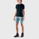Fjallraven Abisko Wool Short Sleeve - Womens, Black, Small, F84101-550-S