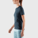 Fjallraven Abisko Wool Short Sleeve - Womens, Black, Small, F84101-550-S