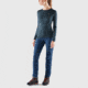 Fjallraven Bergtagen Thinwool LS - Womens, Black, Extra Large, F89886-550-XL