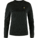 Fjallraven Bergtagen Thinwool LS - Womens, Black, Extra Large, F89886-550-XL
