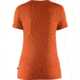 Fjallraven Bergtagen Thinwool SS - Womens, Hokkaido Orange, Extra Small, F84100-208-XS