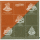 Fjallraven Campfire Bandana - Unisex, Sunset Orange/Green, One Size, F84784-207-620-OneSize