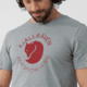 Fjallraven Fox T-shirt - Mens, Grey Melange, Extra Large, F87052-051-XL