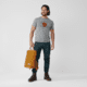Fjallraven Fox T-shirt - Mens, Grey Melange, Extra Large, F87052-051-XL