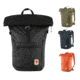 Fjallraven High Coast Foldsack 24, Black, Green, Navy, Rowan Red