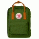 Fjallraven Kanken 13 Inch Laptop Backpack, Leaf Green/Burnt Orange