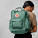 Fjallraven Kanken Outlong - Unisex, Frost Green, One Size, F232-664OS