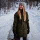 Fjallraven Karla Hydratic Jacket - Womens, Deep Forest, Large, F84122-662-L