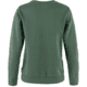 Fjallraven Logo Sweater - Womens, Large, Deep Patina/Misty Green, F84143-679-674-L