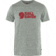 Fjallraven Logo T-Shirt - Mens, Grey Melange, Extra Large, F87310-051-XL