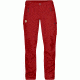 Fjallraven Nikka Trousers - Women's-Red-Regular Inseam-EU 44